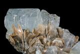 Aquamarine Crystals With Muscovite - Pakistan #34302-2